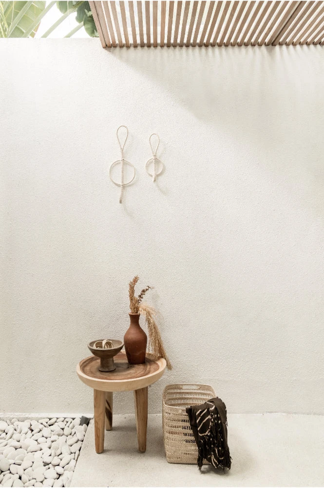 Village Thrive Woven Rattan Cube Storage Basket Set Village Thrive Woven Rattan Cube Storage Basket Set