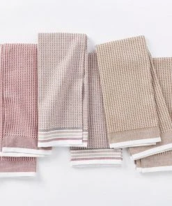 Coyuchi Waffle Kitchen Towel Set - Prairie