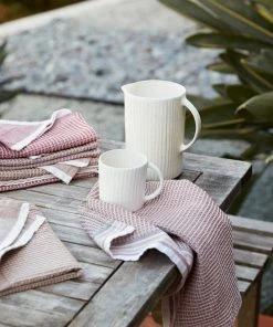 Coyuchi Waffle Kitchen Towel Set - Prairie