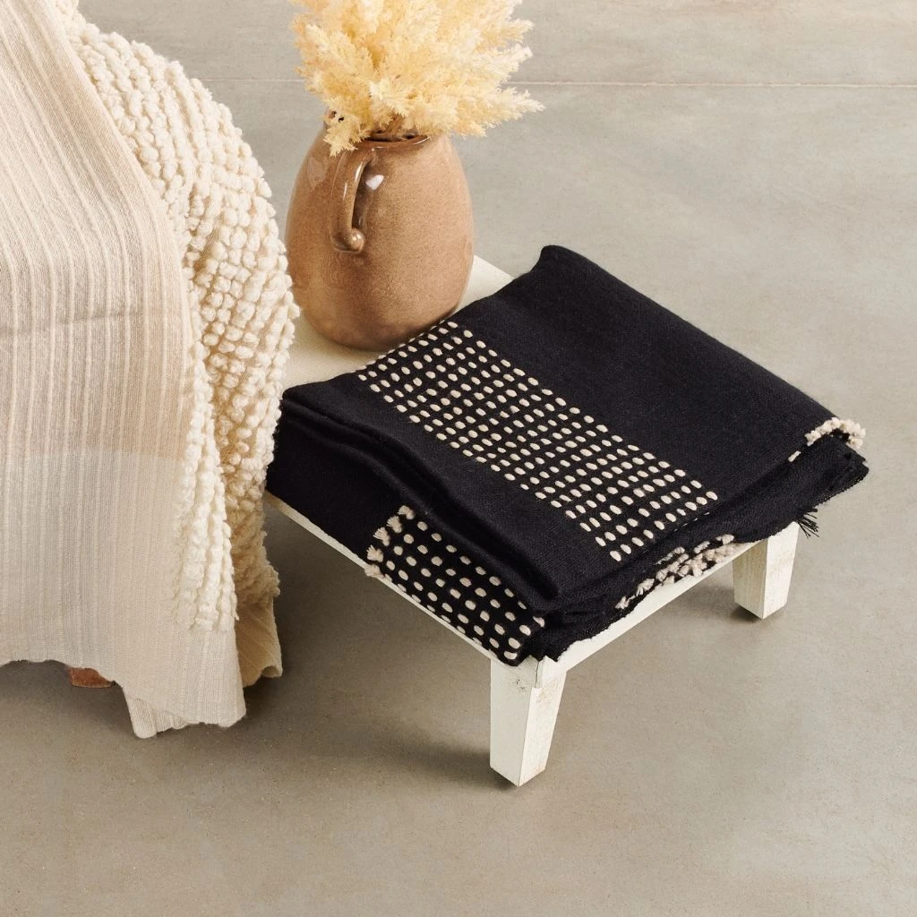 Studio Variously Home Goods Walnut Throw Blanket Studio Variously Home Goods Walnut Throw Blanket