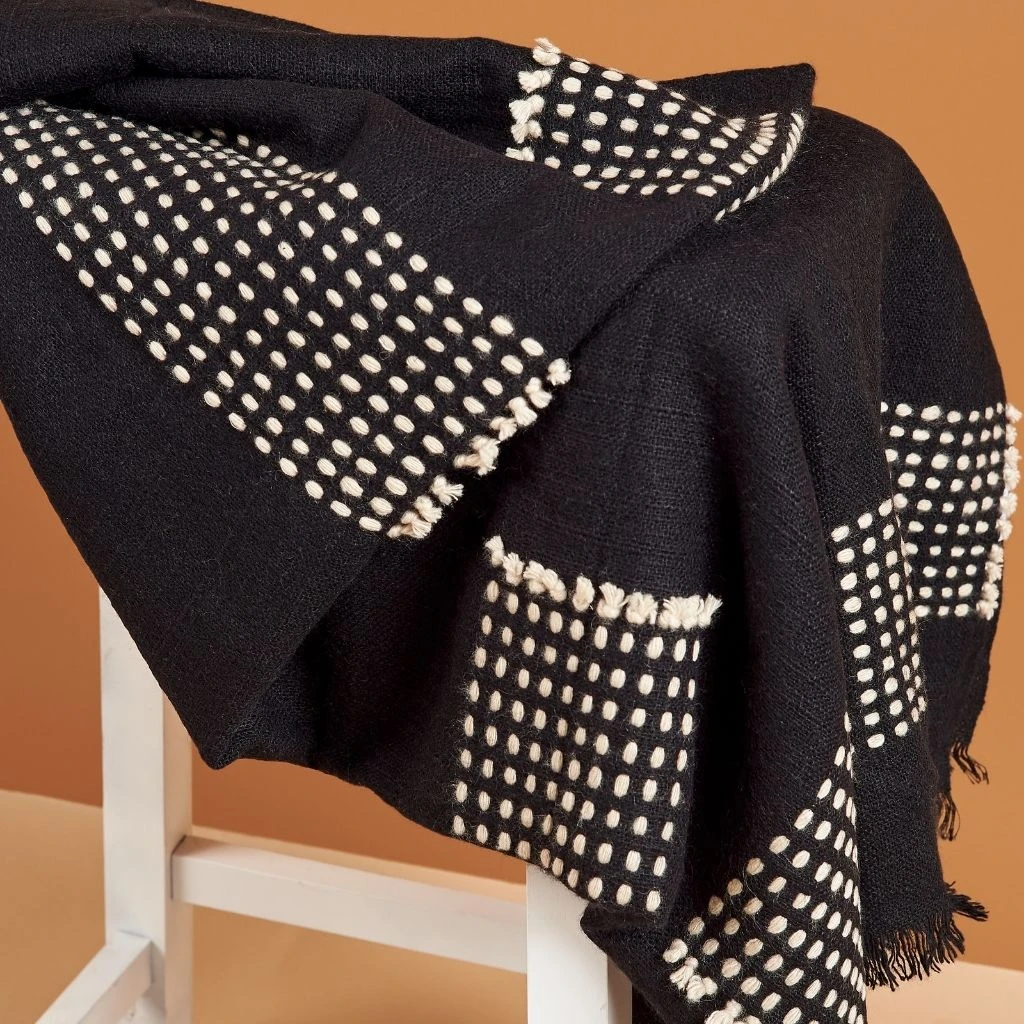 Studio Variously Home Goods Walnut Throw Blanket Studio Variously Home Goods Walnut Throw Blanket