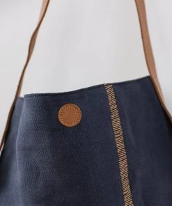 Will & Atlas Archer Jute Tote - Indigo Accessories
