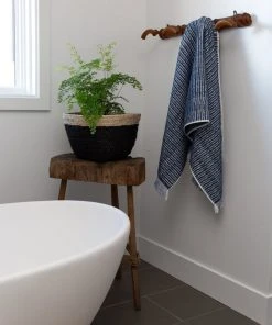 Will & Atlas Best Sellers Jute Bowl - Charcoal With Natural Trim