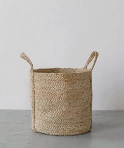 Will & Atlas Home Goods Jute Laundry Basket - Natural 2 Will & Atlas Home Goods Jute Laundry Basket - Natural