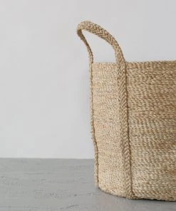 Will & Atlas Home Goods Jute Laundry Basket - Natural