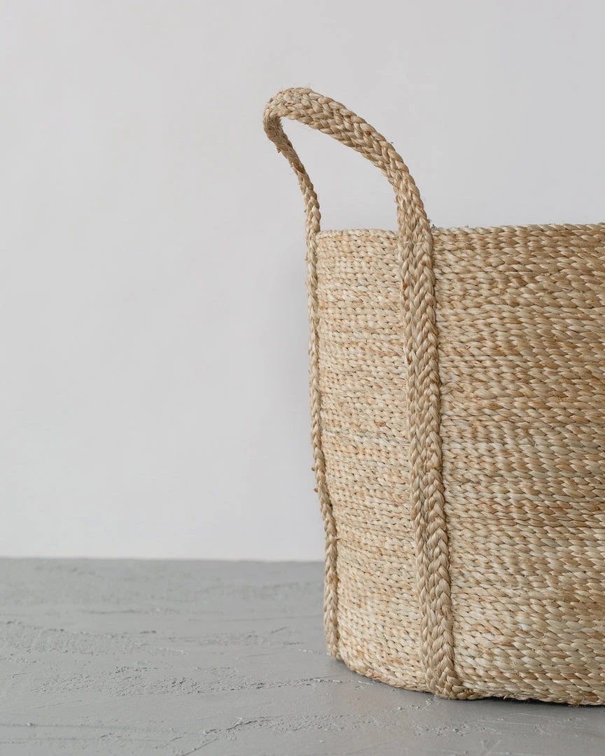 Will & Atlas Home Goods Jute Laundry Basket - Natural Will & Atlas Home Goods Jute Laundry Basket - Natural