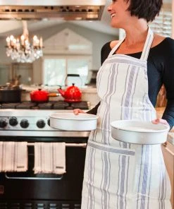 Will & Atlas Blue Stripe Apron