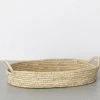 Will & Atlas Palm Leaf Large Woven Tray