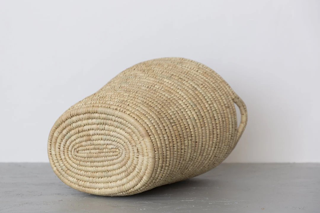 Will & Atlas Best Sellers Palm Leaf Laundry Basket - Oval Will & Atlas Best Sellers Palm Leaf Laundry Basket - Oval