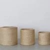 Will & Atlas Round Jute Baskets
