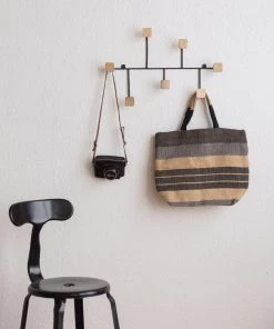 Will & Atlas Accessories Sonoma Jute Shopper - Indigo Stripe