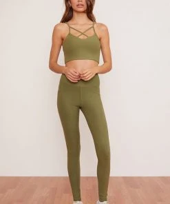 Wolven Reversible Crisscross Four-Way Recycled Top - Eucalyptus Activewear + Athleisure 9 Wolven Reversible Crisscross Four-Way Recycled Top - Eucalyptus Activewear + Athleisure