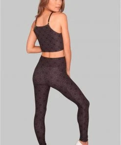 Wolven Activewear + Athleisure Crossover Recycled Legging With Pockets - Summit 6 Wolven Activewear + Athleisure Crossover Recycled Legging With Pockets - Summit