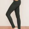 Wolven Recycled Crossover Pocket Legging - Thyme Activewear + Athleisure
