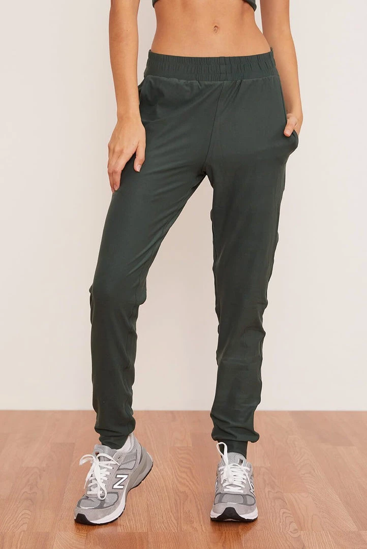 Wolven Activewear + Athleisure Recycled Joggers - Thyme Wolven Activewear + Athleisure Recycled Joggers - Thyme
