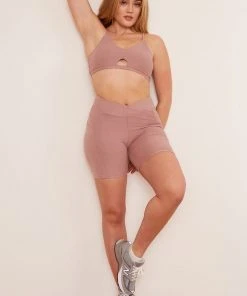 Wolven Recycled Midi Bike Short - Salt