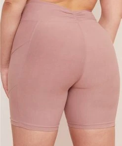 Wolven Recycled Midi Bike Short - Salt