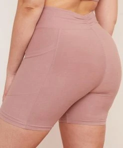 Wolven Recycled Midi Bike Short - Salt