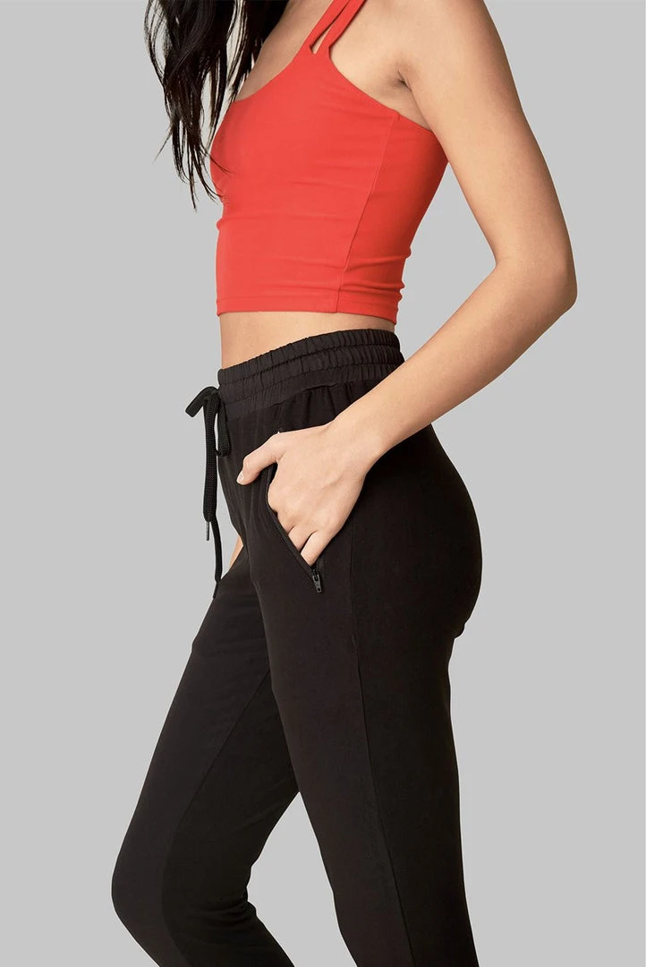 Wolven Activewear + Athleisure Recycled Jogger - Onyx Wolven Activewear + Athleisure Recycled Jogger - Onyx