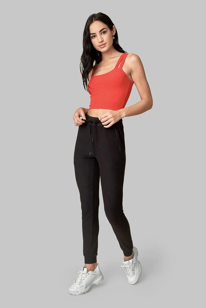Wolven Activewear + Athleisure Recycled Jogger - Onyx Wolven Activewear + Athleisure Recycled Jogger - Onyx