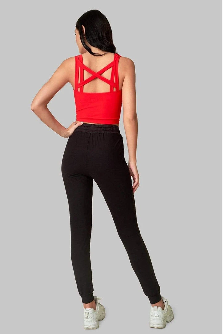 Wolven Activewear + Athleisure Recycled Jogger - Onyx Wolven Activewear + Athleisure Recycled Jogger - Onyx