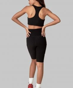 Wolven Recycled Bike Short With Pockets - Onyx Best Sellers