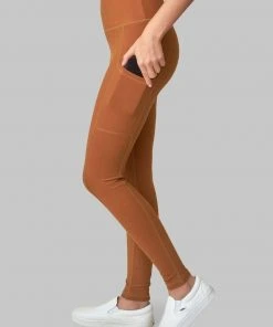 Wolven Recycled Legging With Pockets- Turmeric Best Sellers