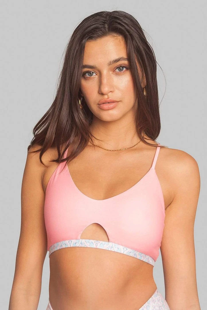 Wolven Crisscross Recycled Bra - Riviera Activewear + Athleisure Wolven Crisscross Recycled Bra - Riviera Activewear + Athleisure