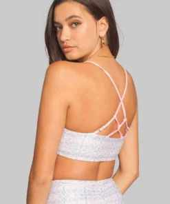 Wolven Crisscross Recycled Bra - Riviera Activewear + Athleisure 2 Wolven Crisscross Recycled Bra - Riviera Activewear + Athleisure