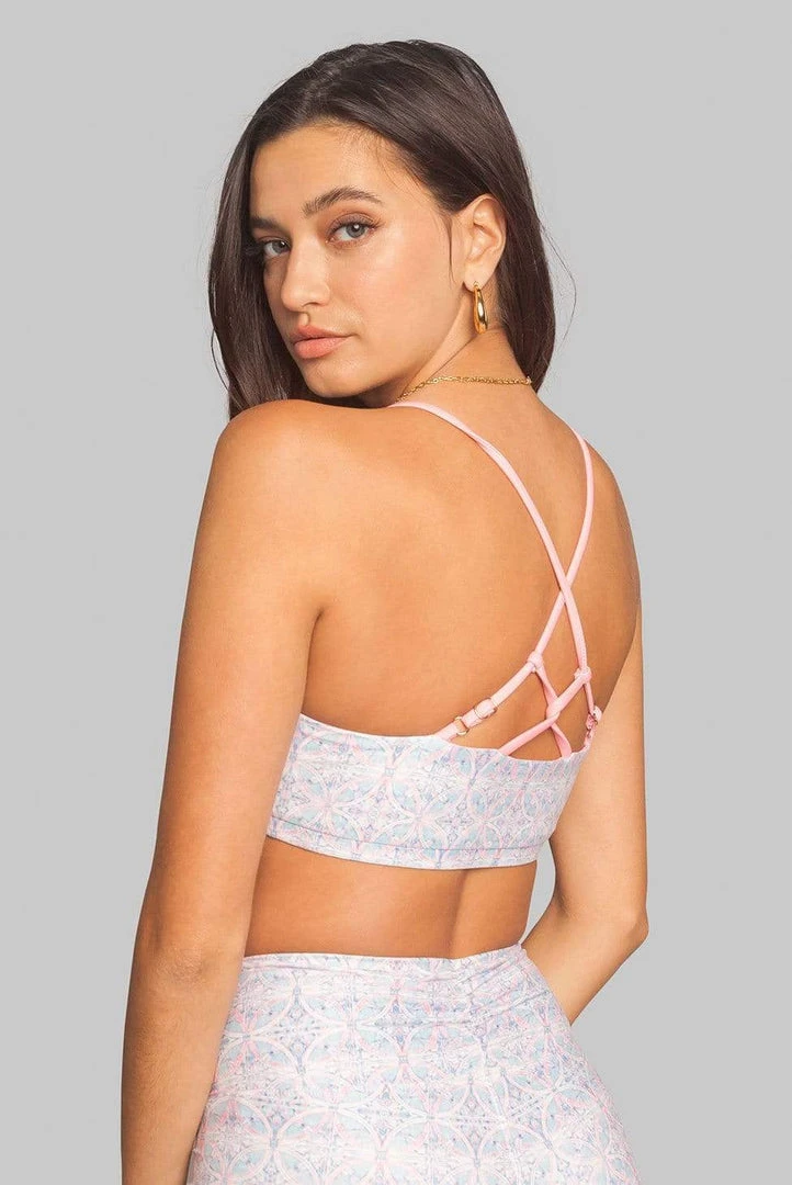 Wolven Crisscross Recycled Bra - Riviera Activewear + Athleisure Wolven Crisscross Recycled Bra - Riviera Activewear + Athleisure
