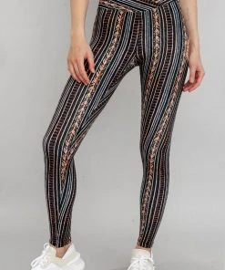 Wolven Crossover Recycled Ruched Legging - Zephyr Activewear + Athleisure