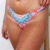 Wolven Reversible French Cut Recycled Bikini Bottom - Santorini Swim