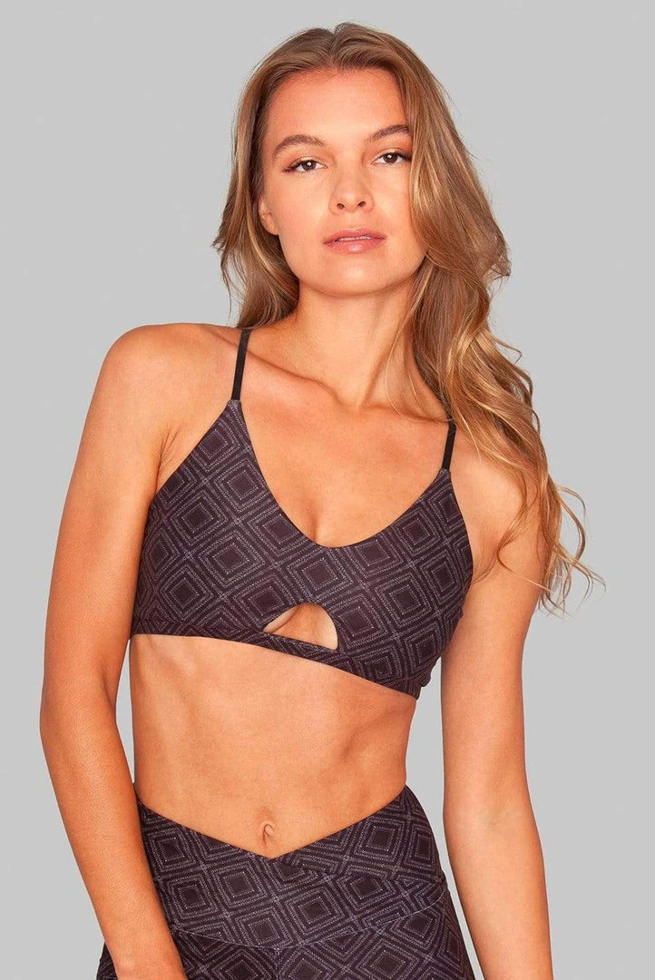 Wolven Crisscross Recycled Bra - Summit Wolven Crisscross Recycled Bra - Summit