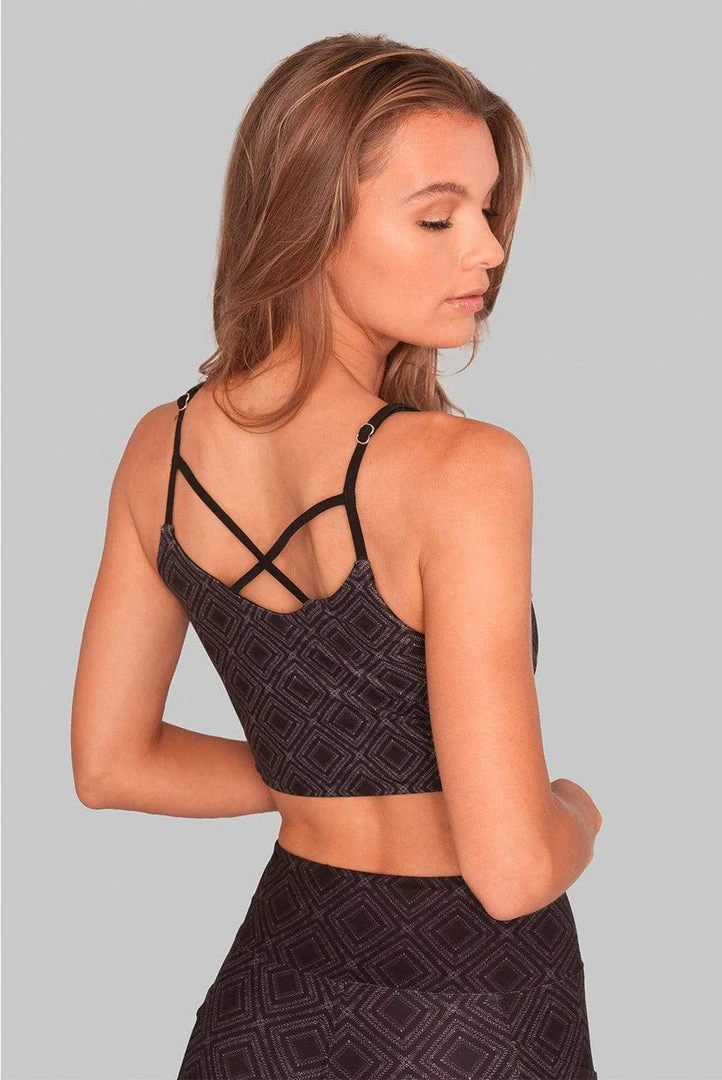 Wolven Crisscross Four-Way Recycled Top - Summit Wolven Crisscross Four-Way Recycled Top - Summit