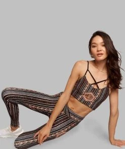 Wolven Crisscross Four-Way Recycled Top - Zephyr