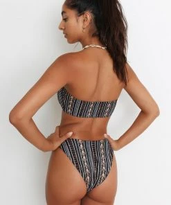 Wolven Reversible French Cut Recycled Bikini Bottom - Zephyr Swim 1 Wolven Reversible French Cut Recycled Bikini Bottom - Zephyr Swim