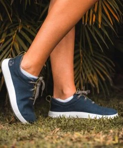 Rackle Shoes Women's Alex Hemp Sneaker - Blue Nights