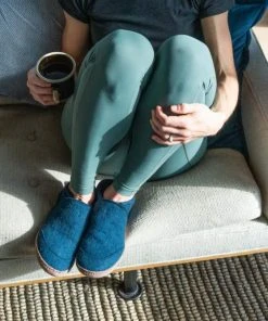 Kyrgies Best Sellers Women's Wool Tengries Slippers - Navy