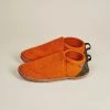 Kyrgies Women's Wool Tengries Slippers - Orange