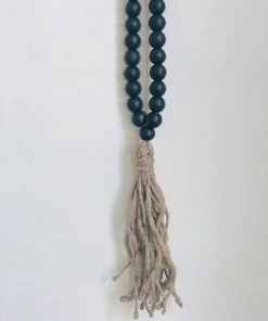 Ceremonia Wooden Beaded Tassel