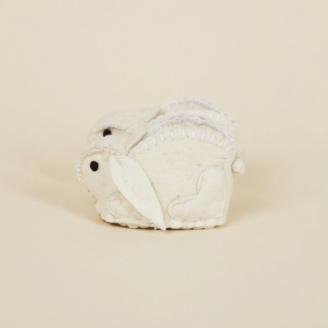 Silk Road Bazaar Wool Baby Booties - Bunny Silk Road Bazaar Wool Baby Booties - Bunny