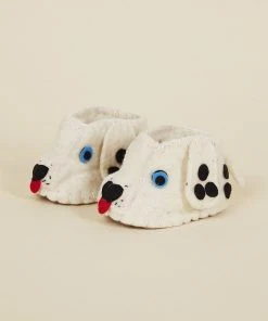 Silk Road Bazaar Wool Baby Booties - Dalmatian 2 Silk Road Bazaar Wool Baby Booties - Dalmatian