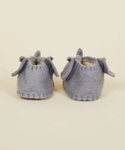Silk Road Bazaar Wool Baby Booties - Elephant Best Sellers