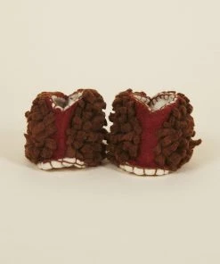 Silk Road Bazaar Wool Baby Booties - Hedgehog 2 Silk Road Bazaar Wool Baby Booties - Hedgehog