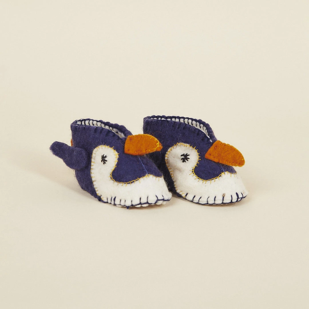 Silk Road Bazaar Wool Baby Booties - Penguin Best Sellers Silk Road Bazaar Wool Baby Booties - Penguin Best Sellers