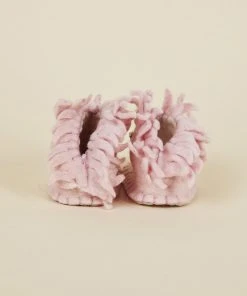 Silk Road Bazaar Wool Baby Booties - Unicorn
