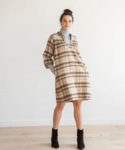 WVN Flannel Devon Dress Clothing