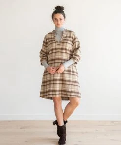 WVN Flannel Devon Dress Clothing