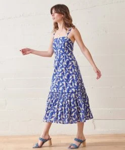 WVN Bluing Wave Montauk Dress Clothing