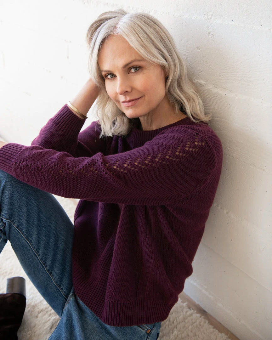 WVN Pointelle Sweater 2 WVN Pointelle Sweater